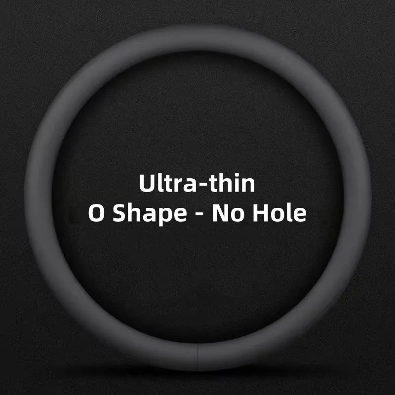 Ultra-thin Breathable Car Steering Wheel Cover 37-38cm - Universal Fit - Itzyeshop