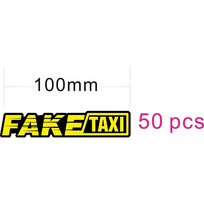 10Cm Car Decals 50 Pcs Cover Scratches Motorcycle Label Stickers Decoration Accessories Custom PVC Personality, - Itzyeshop