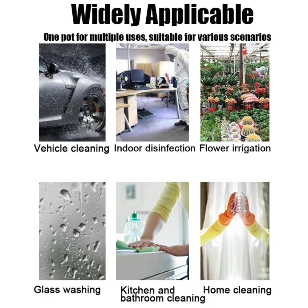 1.2L Car Wash Spray Bottle Wash Can Hand - held Car Wash Watering Car Home Gardening Air Pressure Sprayer Cleaning Tools - Itzyeshop