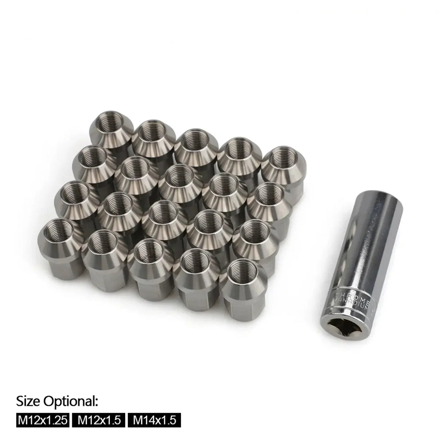 20PCS M14*1.5 Lug Nuts M12*1.5 19mm - Itzyeshop