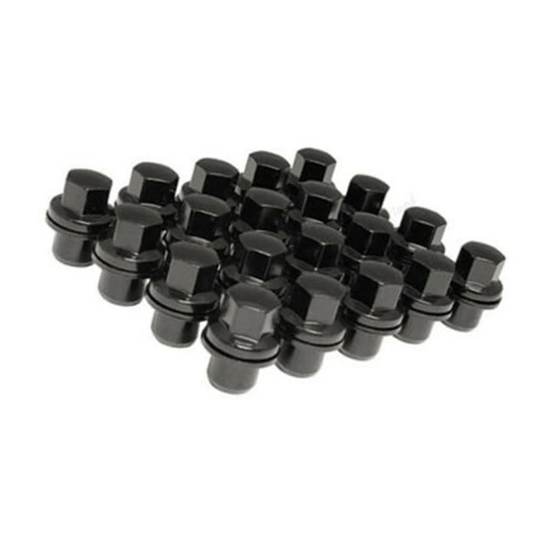 20X Black Lug Nuts M14X1.5 - Itzyeshop