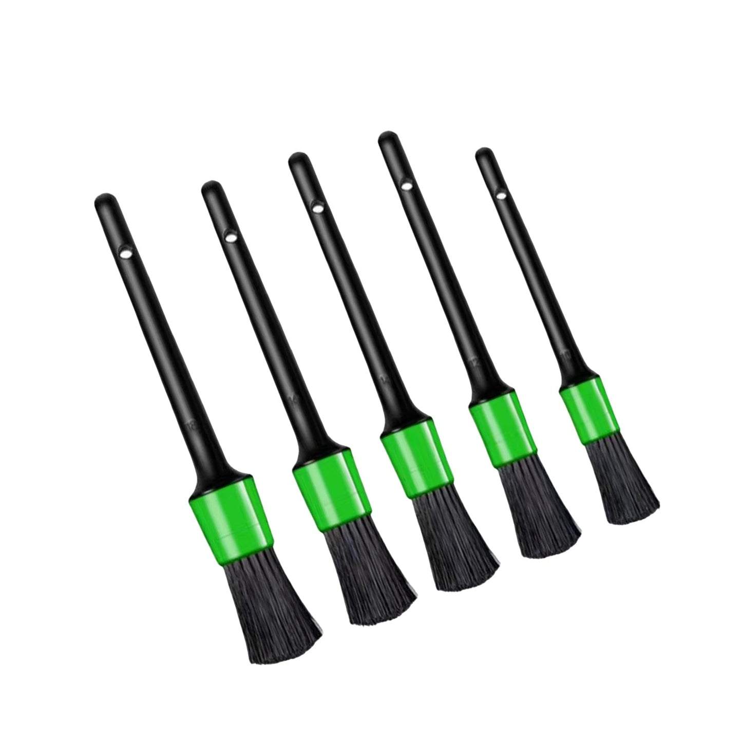 5 Sizes Auto Car Detailing Brushes Kit for Wheels Engine Console Dashboard Interior Exterior Cleaning Brushes Car Detail Brush - Itzyeshop