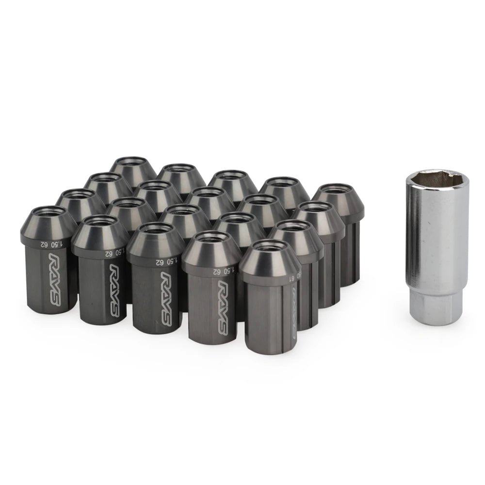 Aluminum car Wheel Lock Nuts Racing Lug Nuts Length 42MM 12x1.5/1.25 for RAYS racing nuts Car Accessories universial New - Itzyeshop