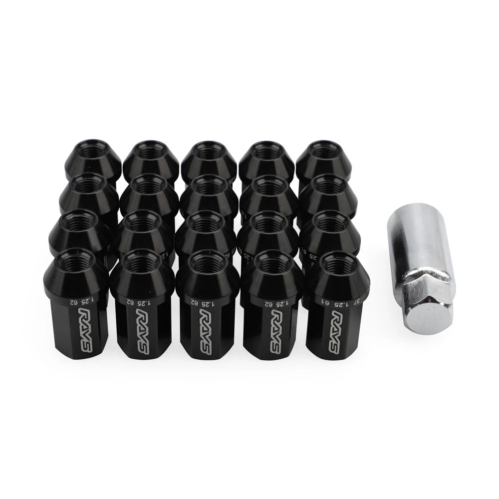 Aluminum car Wheel Lock Nuts Racing Lug Nuts Length 42MM 12x1.5/1.25 for RAYS racing nuts Car Accessories universial New - Itzyeshop