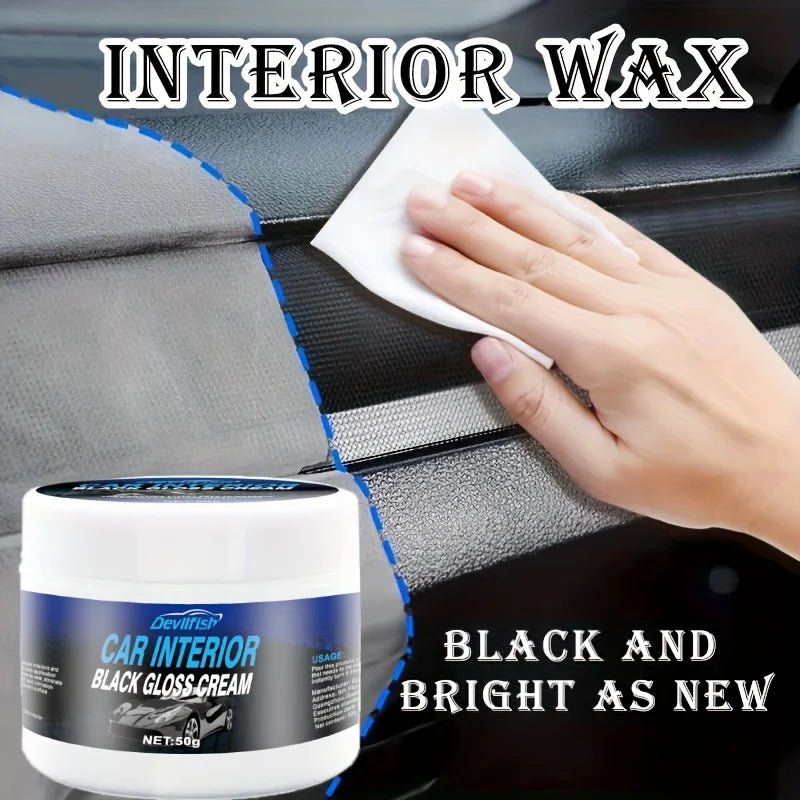 Auto Interior Renovation Kit - Plastic Refurbishment & Tire Shine, Car Detailing Repair Anti - Aging Protection Fits All Vehicle - Itzyeshop