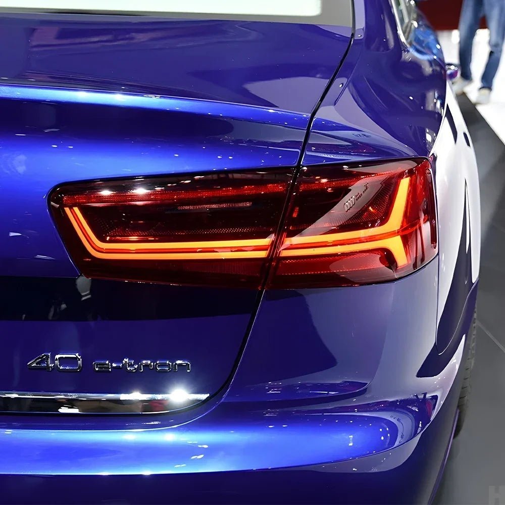 Auto Taillights Assembly for Audi A6 C7 A6L S6 2012 - 2015 Led Car Rear Lamps Upgrade Fishbone Style Taillight Accessories - Itzyeshop