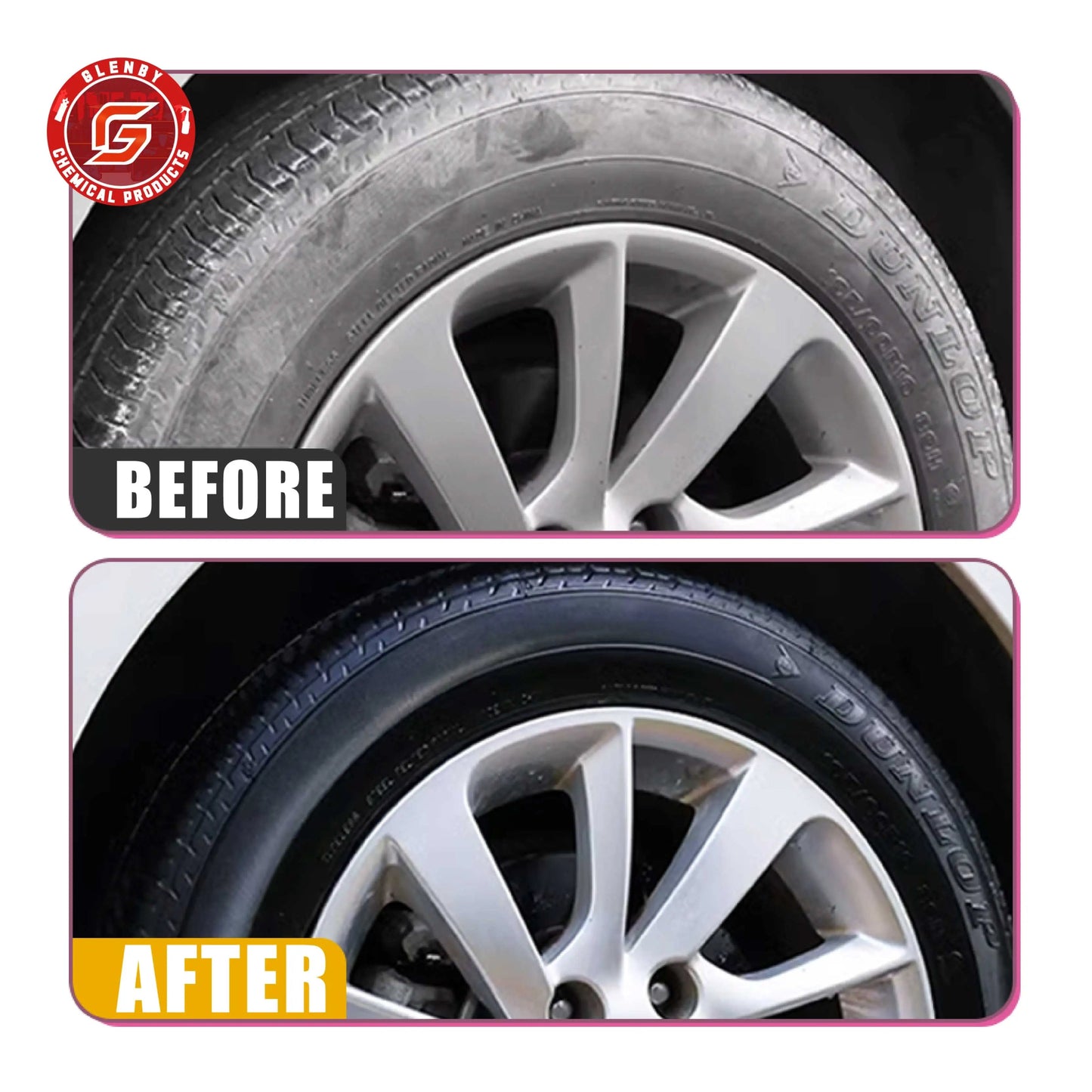 Ultimate Black Wet Look Tire Shine for All Vehicles - Itzyeshop