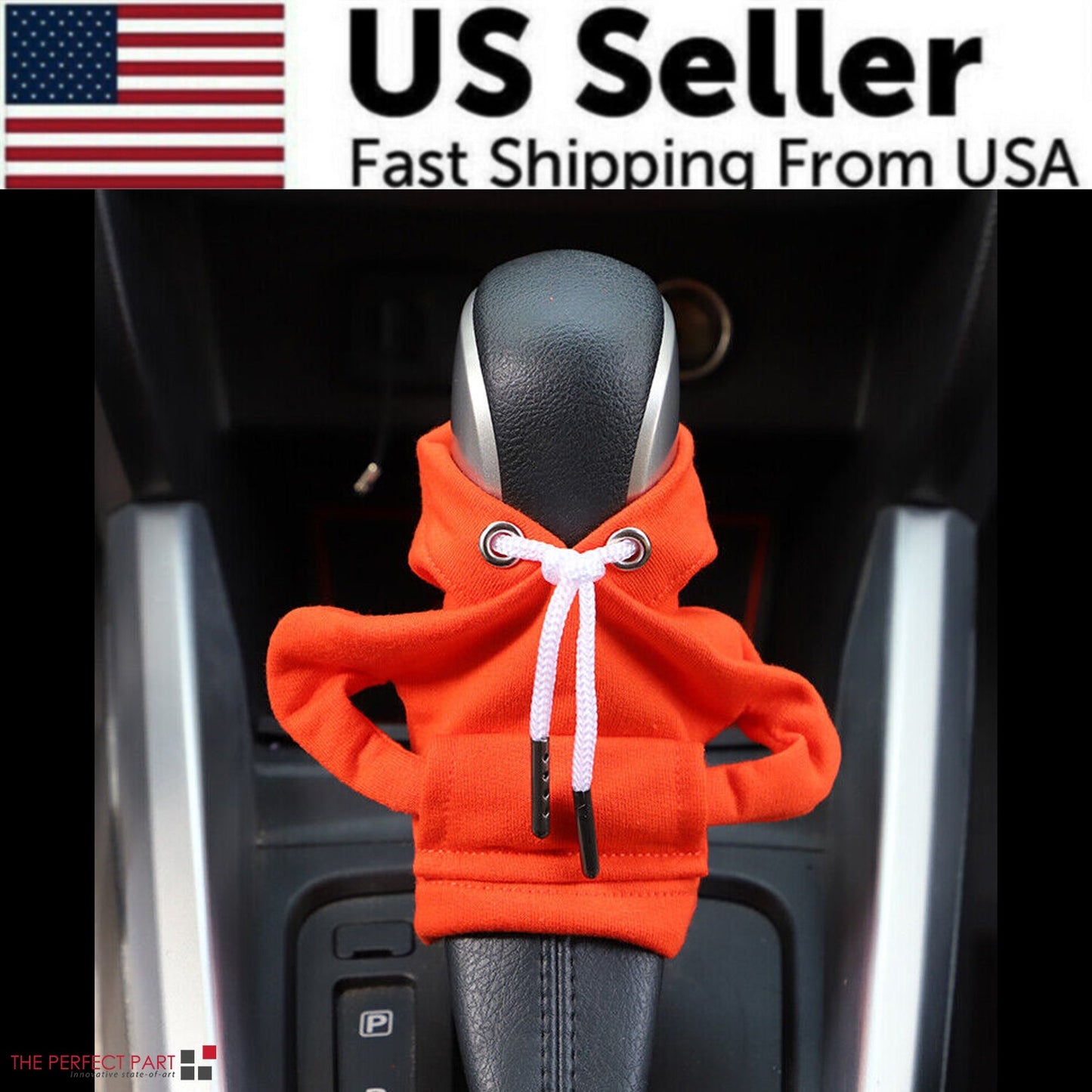 Car Gear Shift Cover Mini Hoodie Gear Shift Cover for Car Shifter Interior Trim - Itzyeshop
