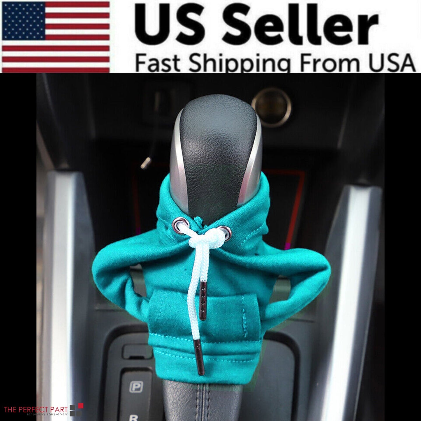 Car Gear Shift Cover Mini Hoodie Gear Shift Cover for Car Shifter Interior Trim - Itzyeshop