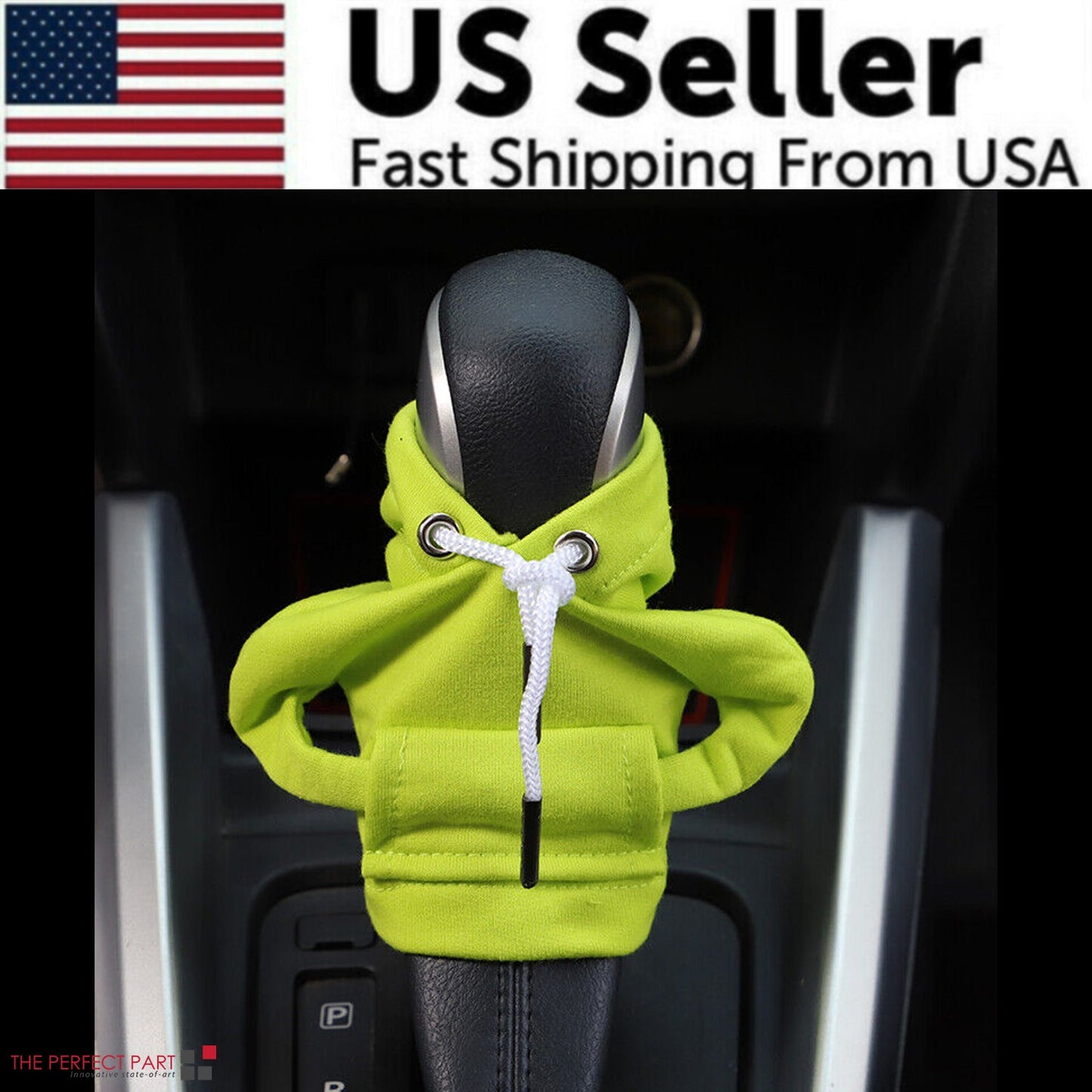 Car Gear Shift Cover Mini Hoodie Gear Shift Cover for Car Shifter Interior Trim - Itzyeshop