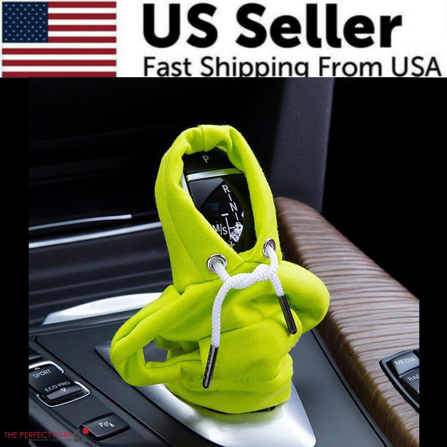 Car Gear Shift Cover Mini Hoodie Gear Shift Cover for Car Shifter Interior Trim - Itzyeshop