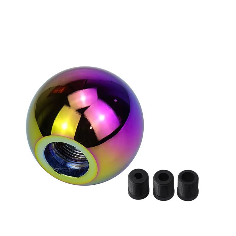 Car Modification Manual Universal Stem Head Aluminum Alloy round Ball Gear Handle Head round Trolley Bobblehead - Itzyeshop