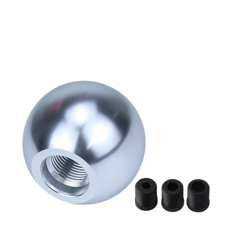 Car Modification Manual Universal Stem Head Aluminum Alloy round Ball Gear Handle Head round Trolley Bobblehead - Itzyeshop