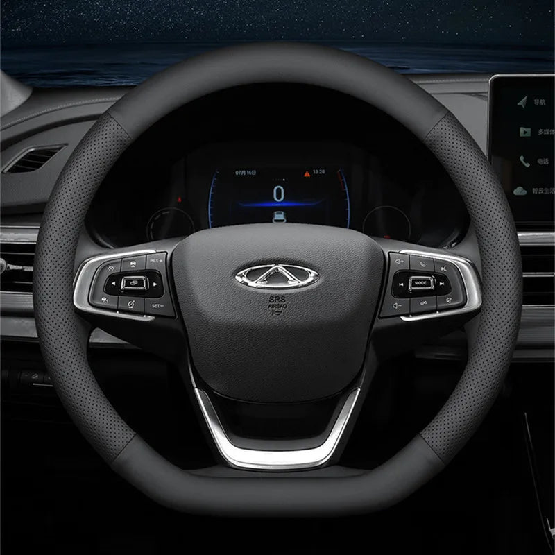 Car Steering Wheel Covers Ultra - thin Steering Wheel Cover Wrap Universal 37 - 38cm Breathable Steering Covers Car Accessories - Itzyeshop