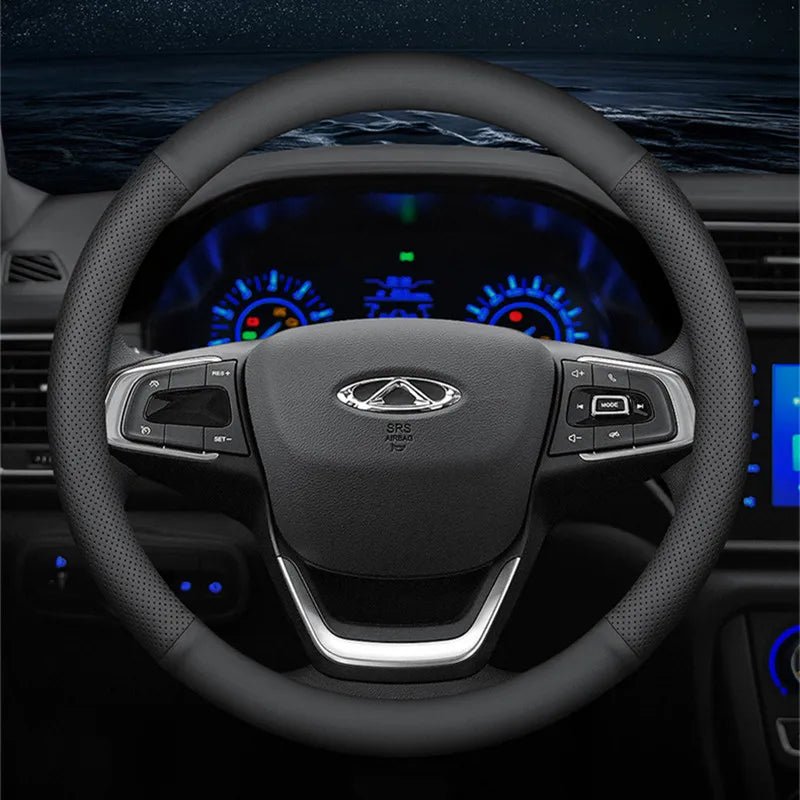 Car Steering Wheel Covers Ultra - thin Steering Wheel Cover Wrap Universal 37 - 38cm Breathable Steering Covers Car Accessories - Itzyeshop