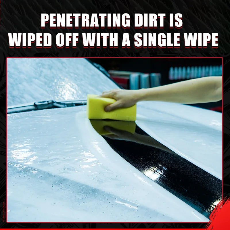 Car Wash Detergent - 100ML, No Water Marks, Rich Foam, Professional Stain Removal, Safe for All Car Surfaces, Friendly - Itzyeshop