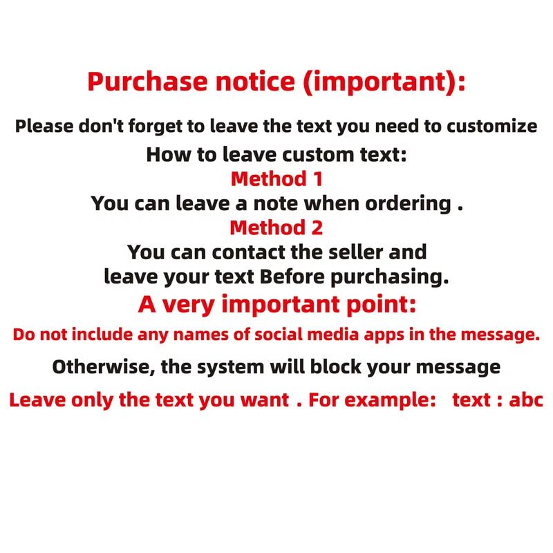 Custom Text Stickers for Instagram Twitter Youtube Facebook and so on Decals Car Rear Windshield Motorbike Drop Shipping - Itzyeshop