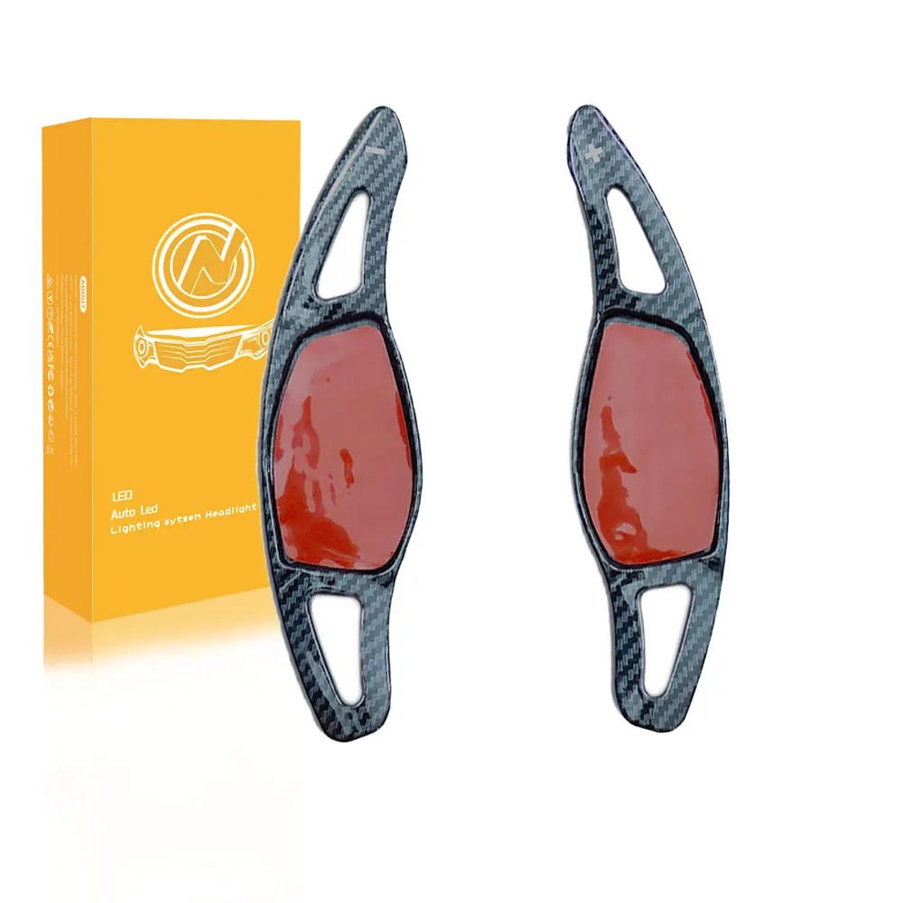 For Audi RS3 RS4 RS5 2017 2018 R8 TT RS 2016 2017 Paddle Shifter Carbon Fiber Car Steering Wheel Shift Paddle Extension Shifters - Itzyeshop