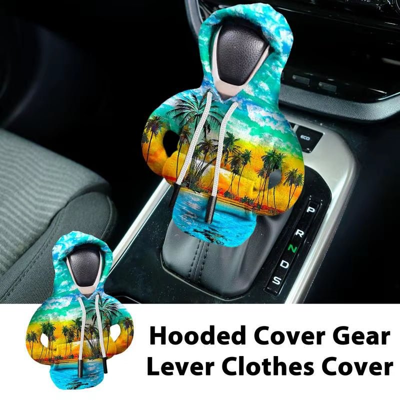 Gear Shift Hoodie Cover Shift Cover Car Gear Handle Decoration Fits Manual Automatic Universal Car Shift Lever Interior Decor - Itzyeshop