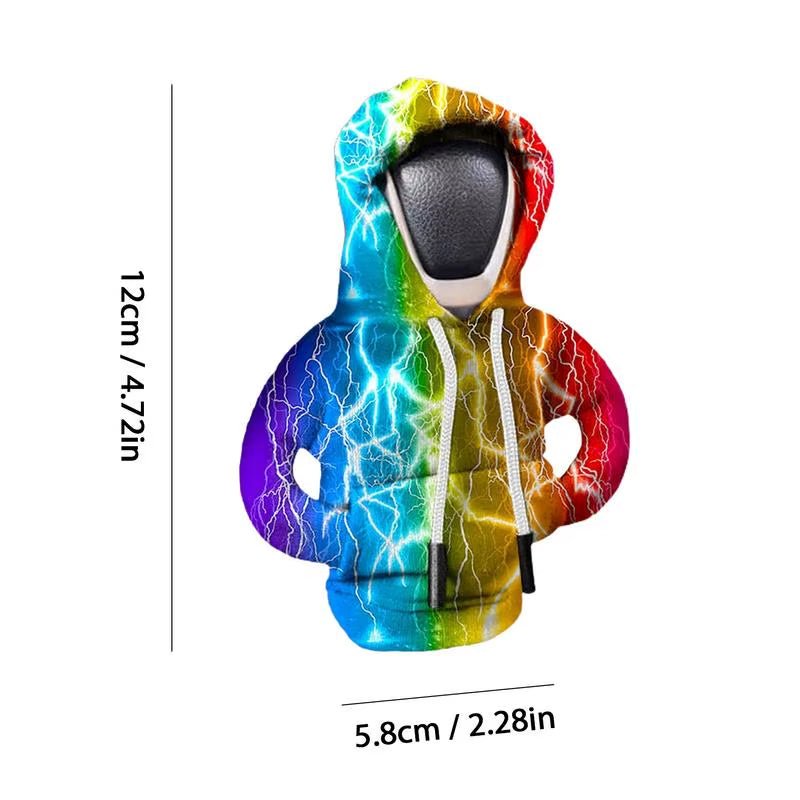 Gear Shift Hoodie Cover Shift Cover Car Gear Handle Decoration Fits Manual Automatic Universal Car Shift Lever Interior Decor - Itzyeshop