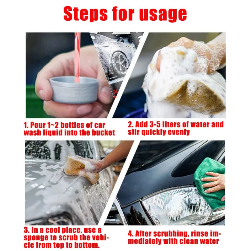 Gloss Foaming Car Wash Soap (Works with Foam Cannons, Guns or Bucket Washes) for Cars Trucks Motorcycles Produits Lavage Voiture - Itzyeshop