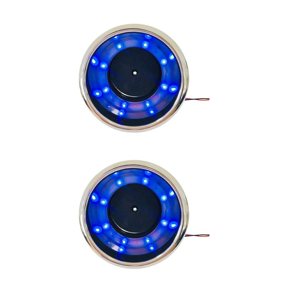 ISURE MARINE Stainless Steel Boat Cup Holder LED Cup Holder Light Ring For Boats/RV Motorcycle Cup Holder - Itzyeshop