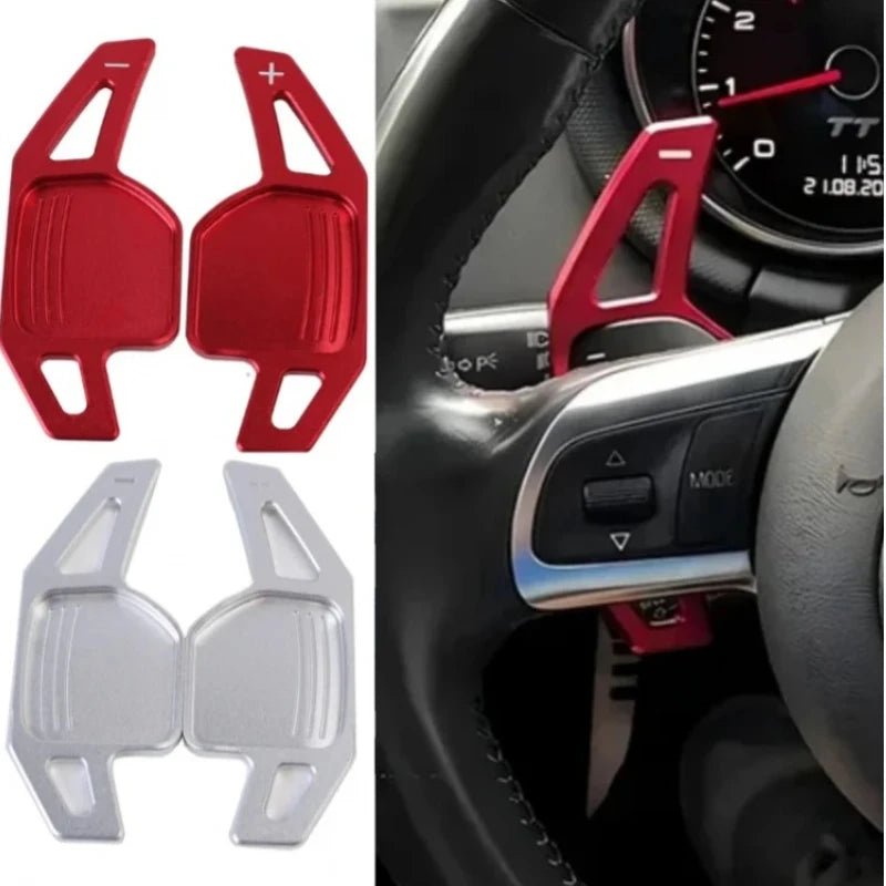 Paddle Shifter For Audi A4 B8 A3 8P S3 A5 A6 S6 C6 Q5 A8 R8 TT TTS MK2 8J Avant Car Steering Wheel Paddles Extension DSG - Itzyeshop