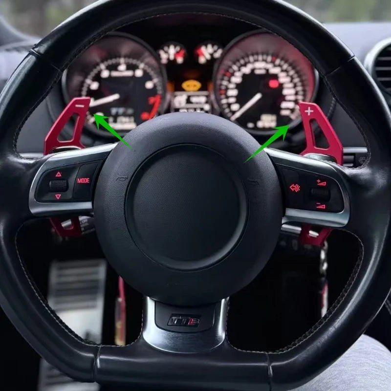Paddle Shifter For Audi A4 B8 A3 8P S3 A5 A6 S6 C6 Q5 A8 R8 TT TTS MK2 8J Avant Car Steering Wheel Paddles Extension DSG - Itzyeshop