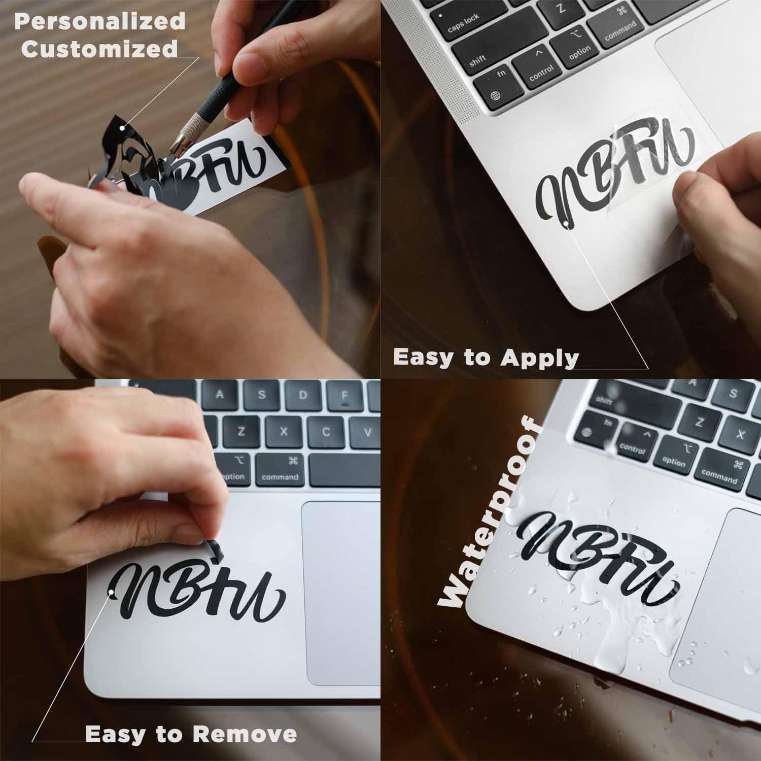 Pitbull Face Stencil 1 (White) (Set of 2) Premium Waterproof Vinyl Decal Stickers for Laptop Phone Accessory Helmet Car Window Bumper Mug Tuber Cup Door Wall Decoration - Itzyeshop