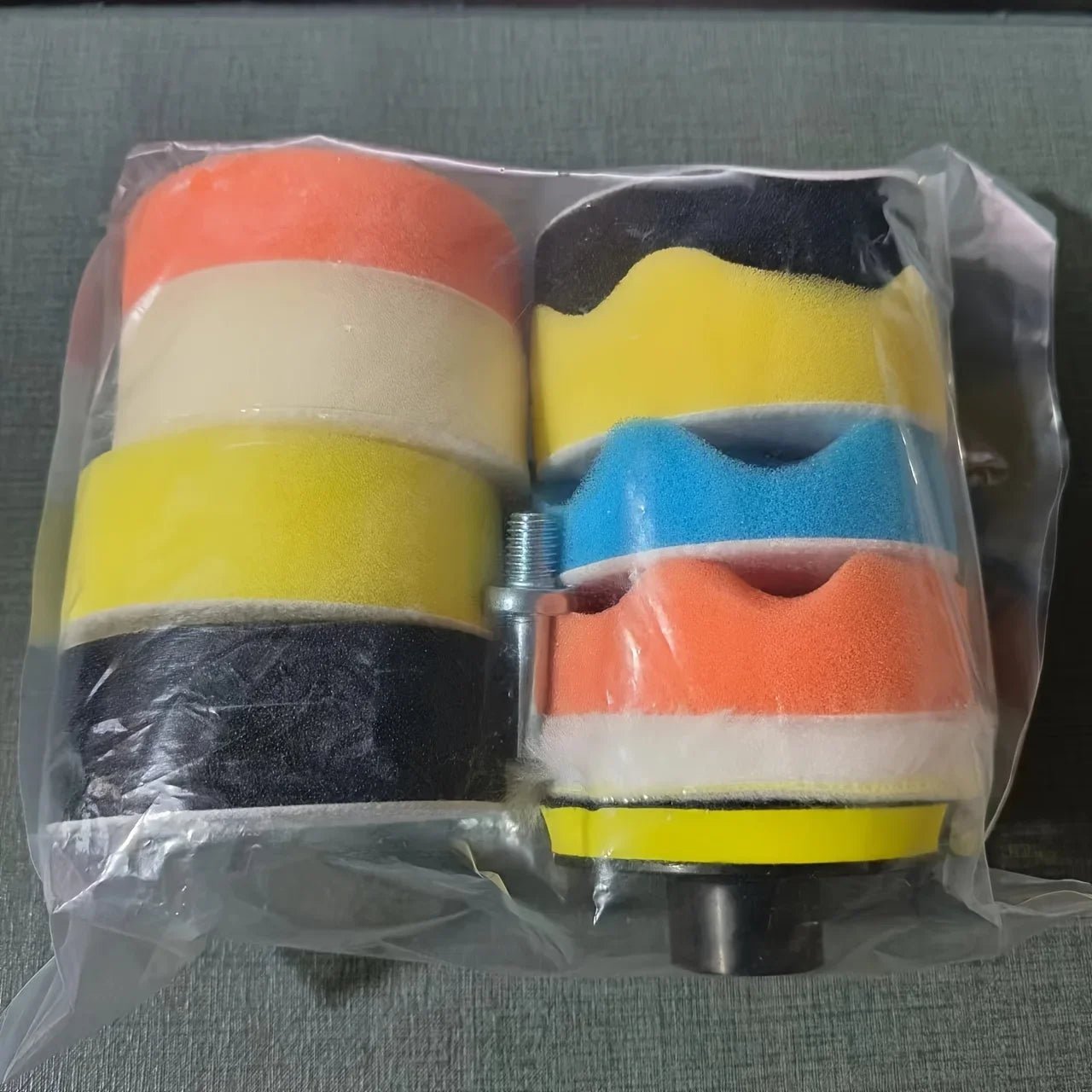 Professional Car Detailing Polishing Kit For Electric Drill With Sponge Wheels And Angle Grinder Attachment - Itzyeshop