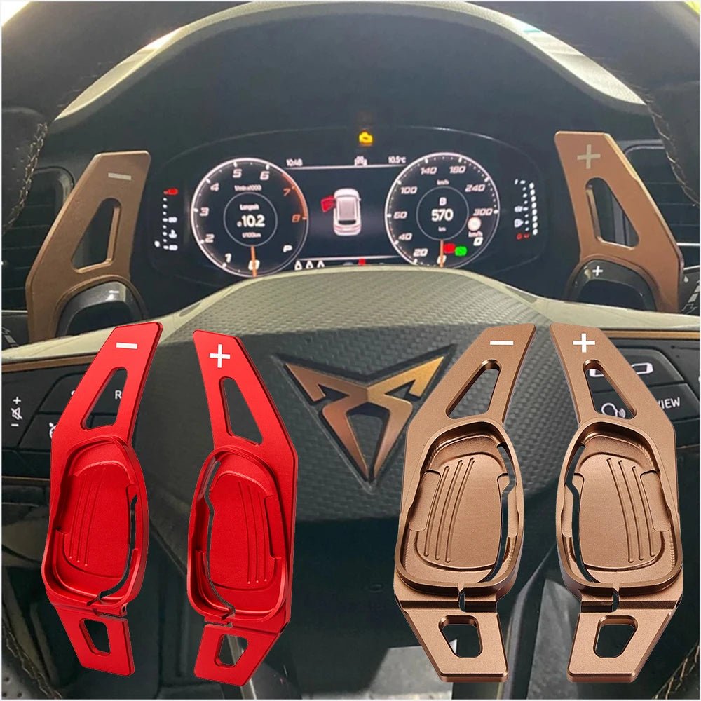 Shifter Paddles For Cupra Formentor 2019 Cupra Ateca Leon e - Hybrid 2020 2021 2022 Car Steering Wheel DSG Gear Extend Accessories - Itzyeshop