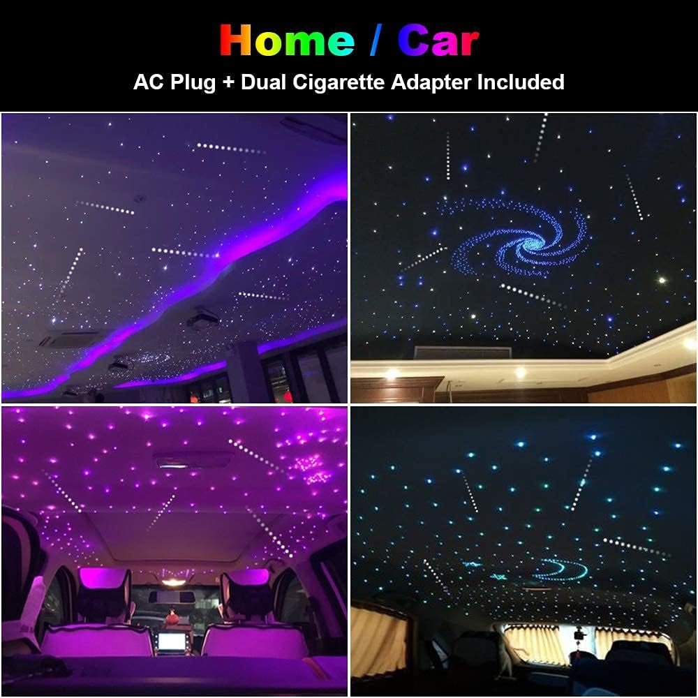 Star Lights - Shooting Star Twinkle Fiber Optic Lights, RGBW+APP Control, 550Pcs*0.03In*13.1Ft - Itzyeshop