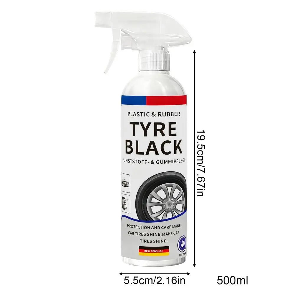 Tire Shine Spray, Long - Lasting Gloss & Dust - Proof Protectant for Car Truck SUV RV Wheels, Seasonal Maintenance & Vehicle Care - Itzyeshop