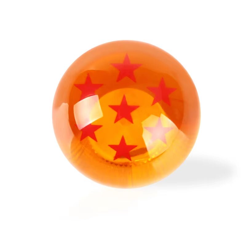 Universal Auto Shift Knob RARE Star BALL Z Orange BALL 54Mm Diameter Gear SHIFT KNOB 1 - 7 STARS - Itzyeshop